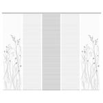 Раздвижная штора Vision S Grasil, 260 см цвет weiß/grau - фото