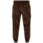 Джоггеры Urban Classics Corduroy Cargo Joggers, зеленый - фото 4