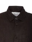 Полосатая рубашка NN07, коричневый - фото 3