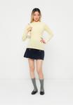 Топ JDY HIGHNECK NOOS, Double Cream/Yellow - фото 2