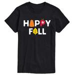 Футболка Big & Tall Happy Fall License, черный - фото