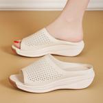 Шлепанцы женские бежевый Reivantix - фото 7