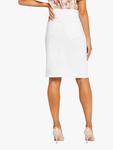Юбка с высокой талией NYDJ, Optic White - фото 2