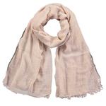 Шарф Barts Vaduz, розовый - фото