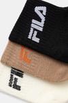 Носки 3 пары Fila, бежевый - фото 2