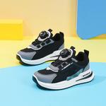 Детские кроссовки для бега Kids WARRIOR, черный/темно-серый (с флисовой подкладкой) - фото 4