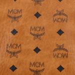 MCM Сумка Delmy Shopper Medium Visetos Cognac - фото 4