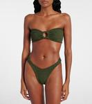 Бикини Gloria Hunza G, Metallic Khaki - фото 2