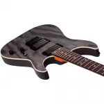 Электрогитара Schecter Guitar Research C-1 Standard, угольный сатин - фото 11