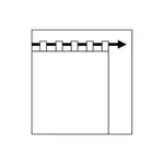 Штора Tromsö с петлями, 1 шт. Wirth, шоколадный - фото 4