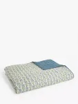 Покрывало John Lewis Aria Reversible Quilted, синий - фото 4