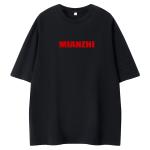 Футболка унисекс Cotton, красный/черный - фото 26