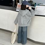 Топ для подростков на весну и осень Disney, серый - фото 5