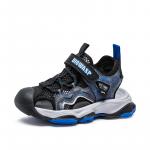 Детские сандалии для дошкольников Big Wasp, черный/зеленый - фото 3