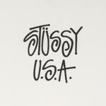 Футболка Stussy USA 'White/Black', белый - фото 3