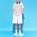 Футболка поло унисекс белая MLB - фото 4