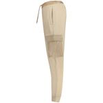 Бежевые хлопковые брюки Hugo Boss, бежевый - фото 3