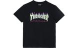 Футболка унисекс черная Thrasher - фото