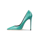 Siwei Тонкие туфли женские синие - фото 2