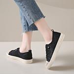 Эспадрильи женские черные/хаки с подвеской бык - фото 5