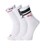 PUMA Носки 3 пары белые для подростков - фото