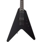 Schecter Guitar Research V-1 SLS Elite Evil Twin Электрогитара Satin Black - фото