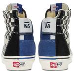 Кроссовки Premium Clash The Wall 'Checkerboard - Black Blue' Vans - фото 4