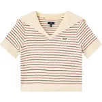 Трикотажная футболка GAP для женщин, розовая - фото