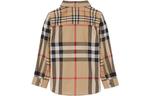 Детская рубашка Burberry, цвет Beige - фото 2