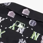 MLB Рубашка унисекс черная - фото 3