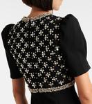 Платье миди Nicky Hilton Arianna с декоративными элементами Rebecca Vallance, Black - фото 6