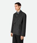 Splitable wool jacket BOTTEGA VENETA, антрацитовый меланж - фото 2