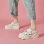 Женские кроссовки для скейтбординга LINGPAO, абрикос - фото 11