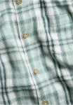 Рубашка в клетку Newbie, Light Green - фото 4
