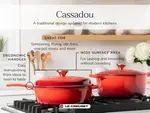 Кастрюля Le Creuset Signature, 3550 мл, морской - фото 5