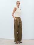 Карлос брюки Mid Rise Straight Mango, Khaki - фото 2