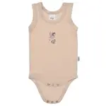 Боди Liliput «Сова», упаковка 2 шт., с удобным круглым вырезом, бежевый - фото 2