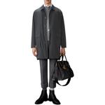 Парка с логотипом THOM BROWNE, серый - фото 4