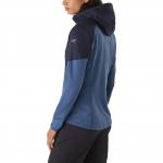 Куртка женская Arcteryx Delta Hybrid, синий / черный - фото 4