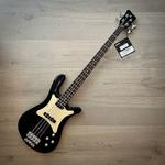 Басс гитара Warwick Pro Series Streamer CV-4 String Bass, Solid Black High Polish, Made in Germany - фото