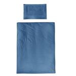 Детское Постельное белье ракушки индиго Roba, синий - фото