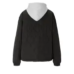 Onitsuka Tiger Стеганая куртка унисекс, черная - фото 4