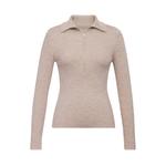 Свитер Deep Breath с верхними молниями и лацканами, черный - фото 2