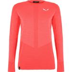 Женская зебру с длинным рукавом Salewa, оранжевый - фото 2