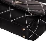 GUESS Cessily трансформируемая набедренная сумка с клапаном, Black Multi - фото 4