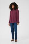Блуза Kaffe, бордовый - фото 4