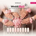 ГИБРИДНЫЙ ЛАК ДЛЯ НОГТЕЙ 572 BRIDE LIKE 7 МЛ SEMILAC - фото 3