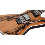 Электрогитара Schecter Guitar Research E-1 FR-S Electro-Resin, глянцевый натуральный - фото 6