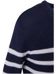 Пуловер Urban Classics Gestrickter Rundhalsausschnitt, цвет navy/white - фото 3