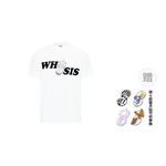 Футболка унисекс WHOOSIS, сырой белый - фото 3